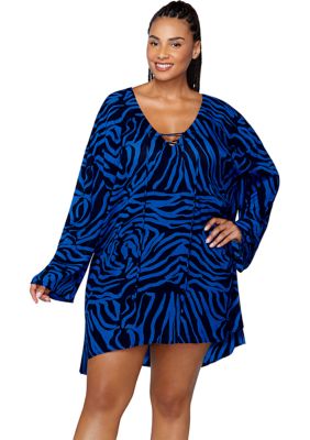 Plus Kenya Micha Pullover Tunic Swim Cover Up