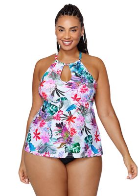 Plus Liku Beach Rosalie Tankini Swim Top