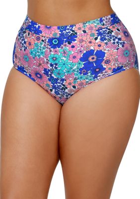 Plus Tropicana Gardens Island Swim Bottoms