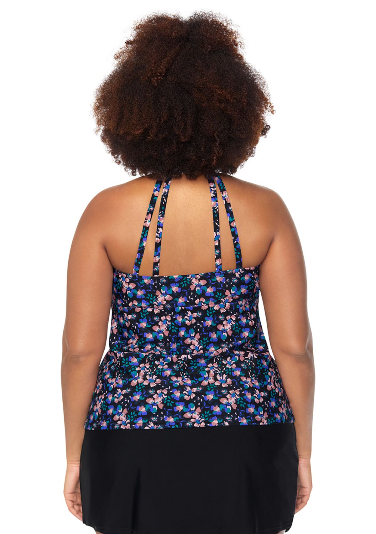 Plus Size Corsica Cove Rosalie Tankini Swim Top