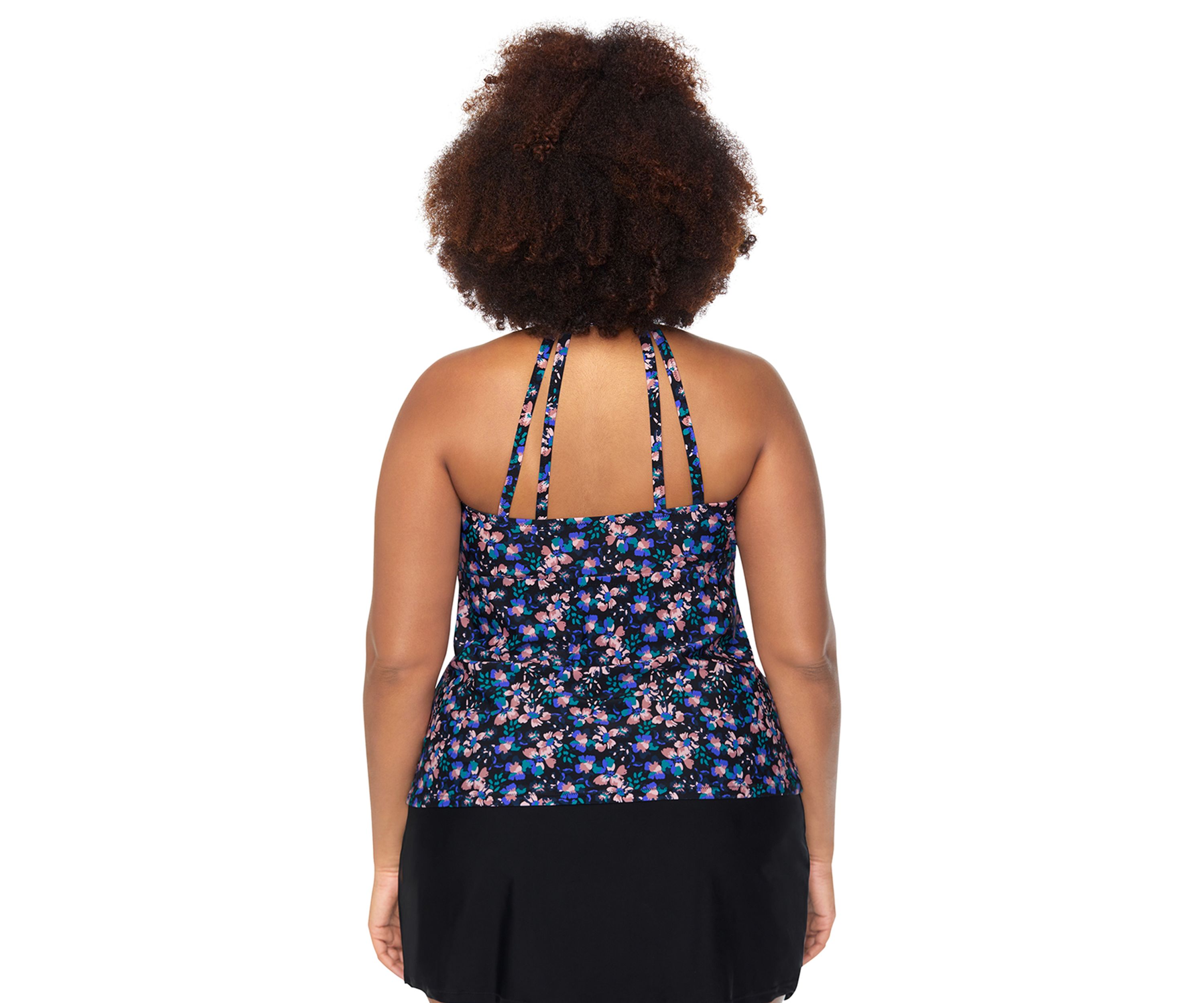 Plus Size Corsica Cove Rosalie Tankini Swim Top