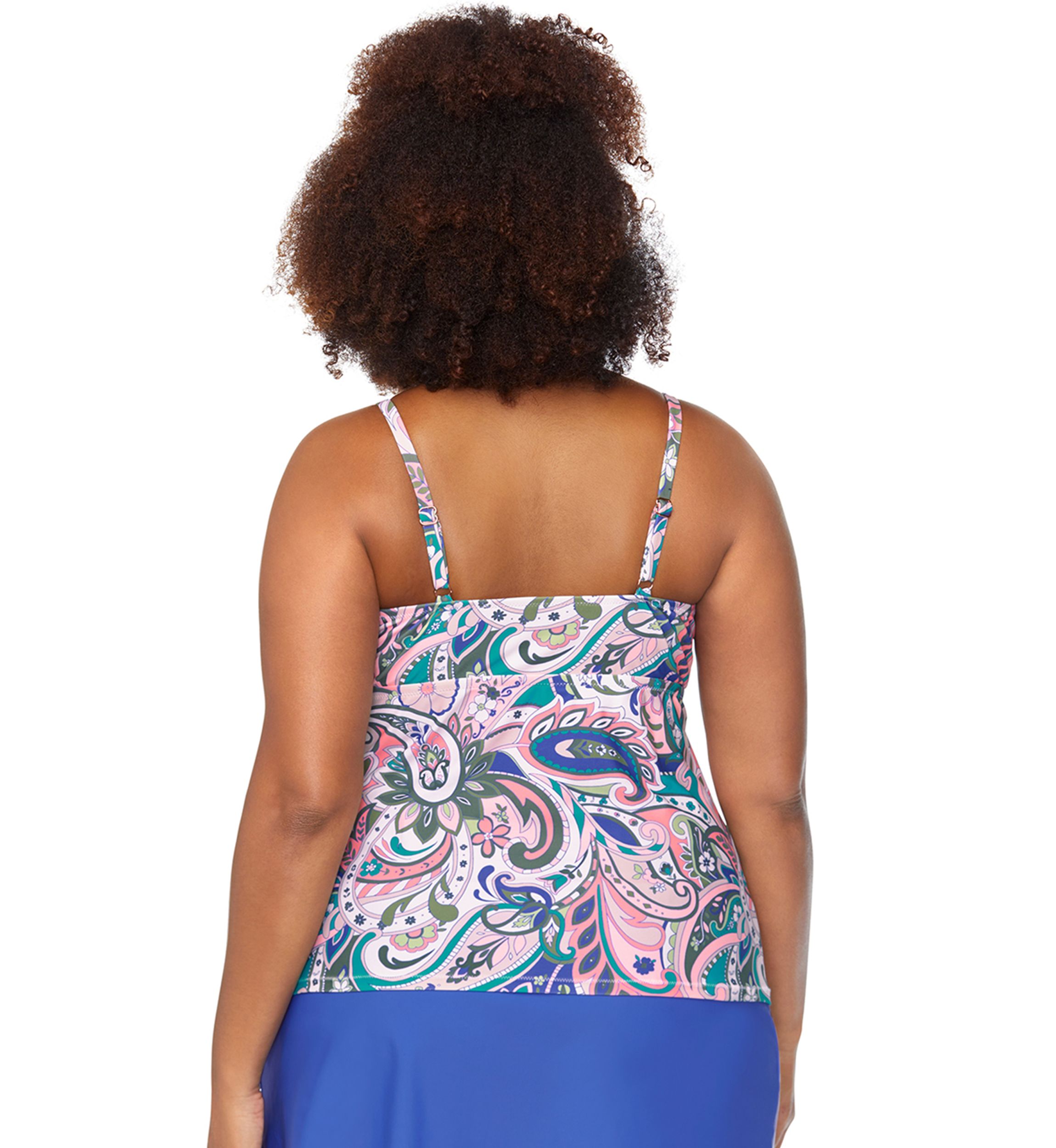Plus Size Santorini Aries Tankini Swim Top 