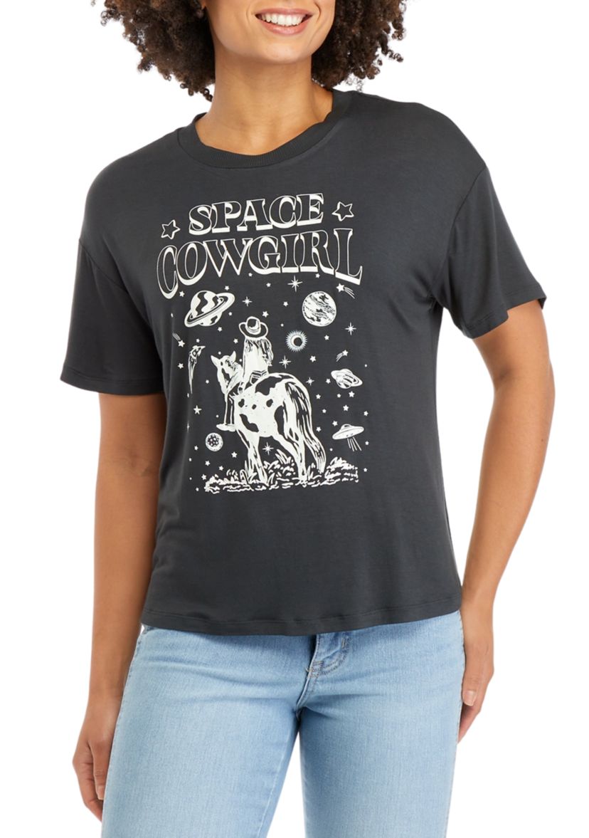 Space Cowgirl Graphic T-Shirt