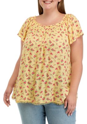 Clearance plus outlet size tops