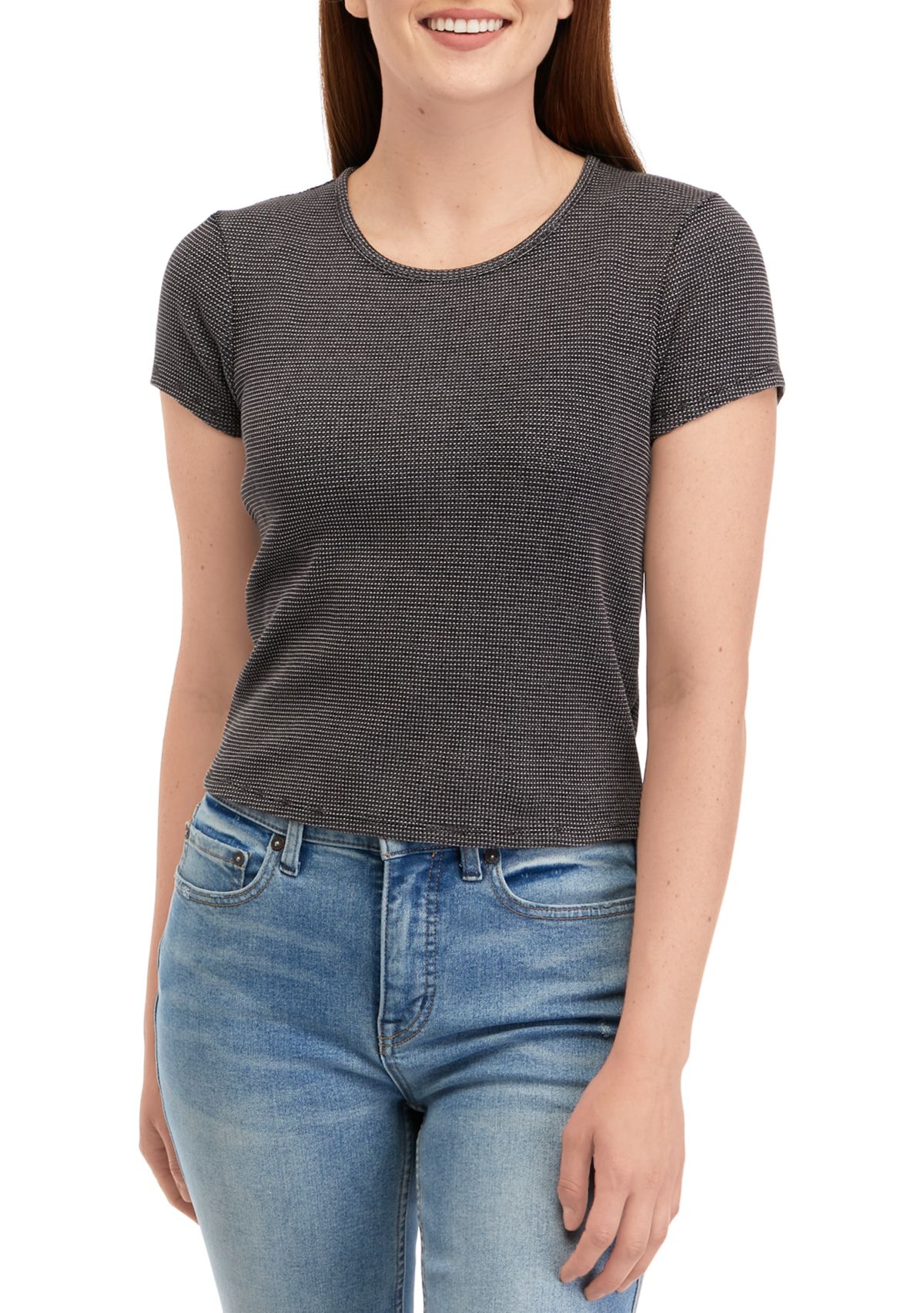 Juniors Lettuce Edge T-Shirt