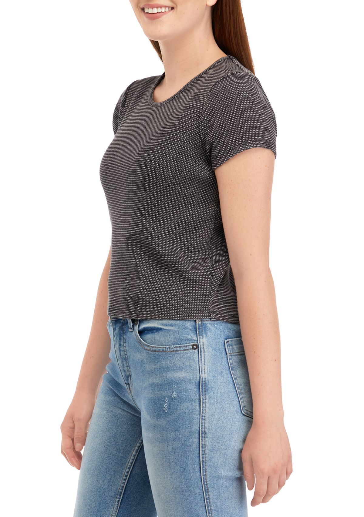 Juniors Lettuce Edge T-Shirt