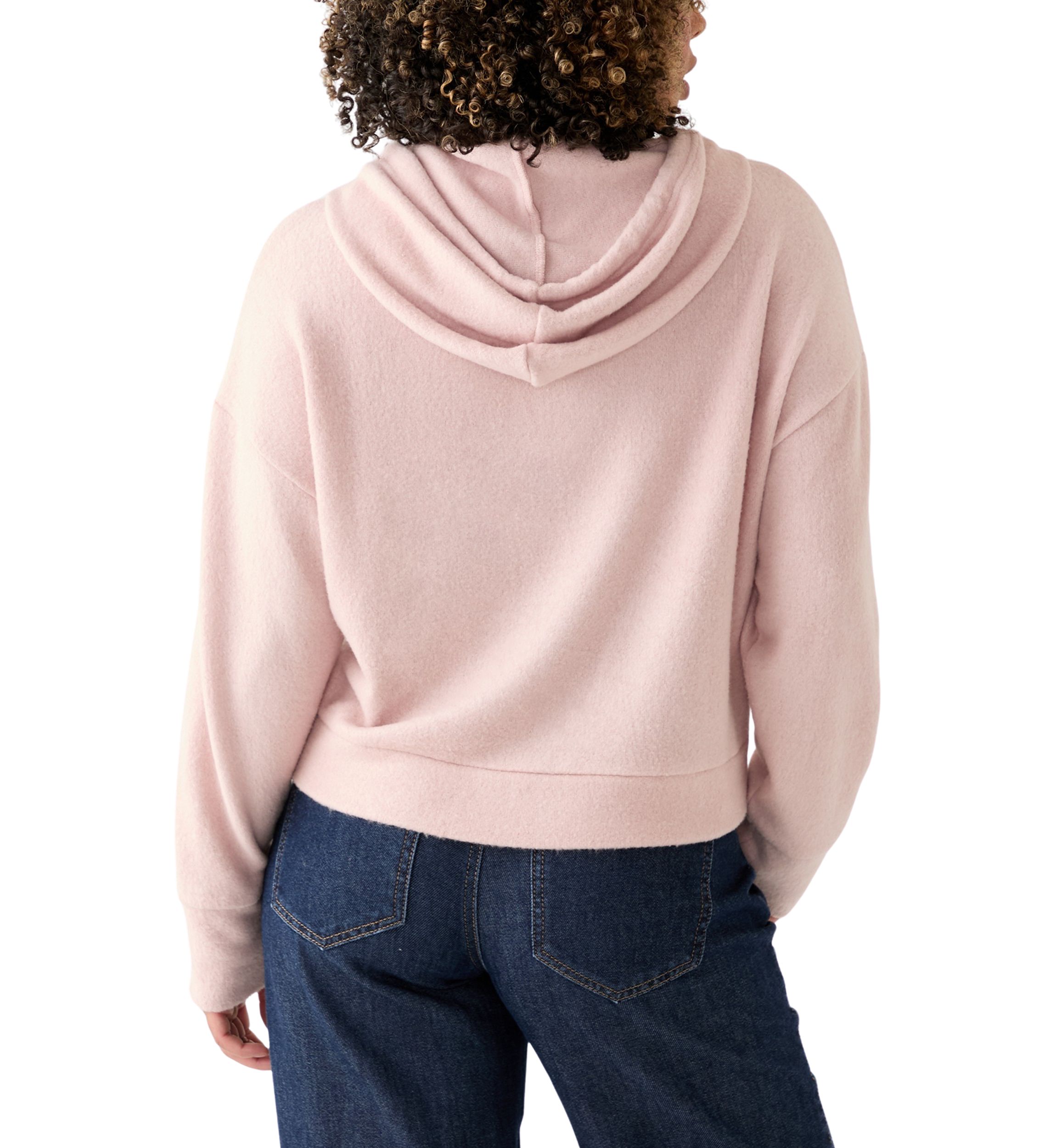 Womens Cozy Knit Hoodie