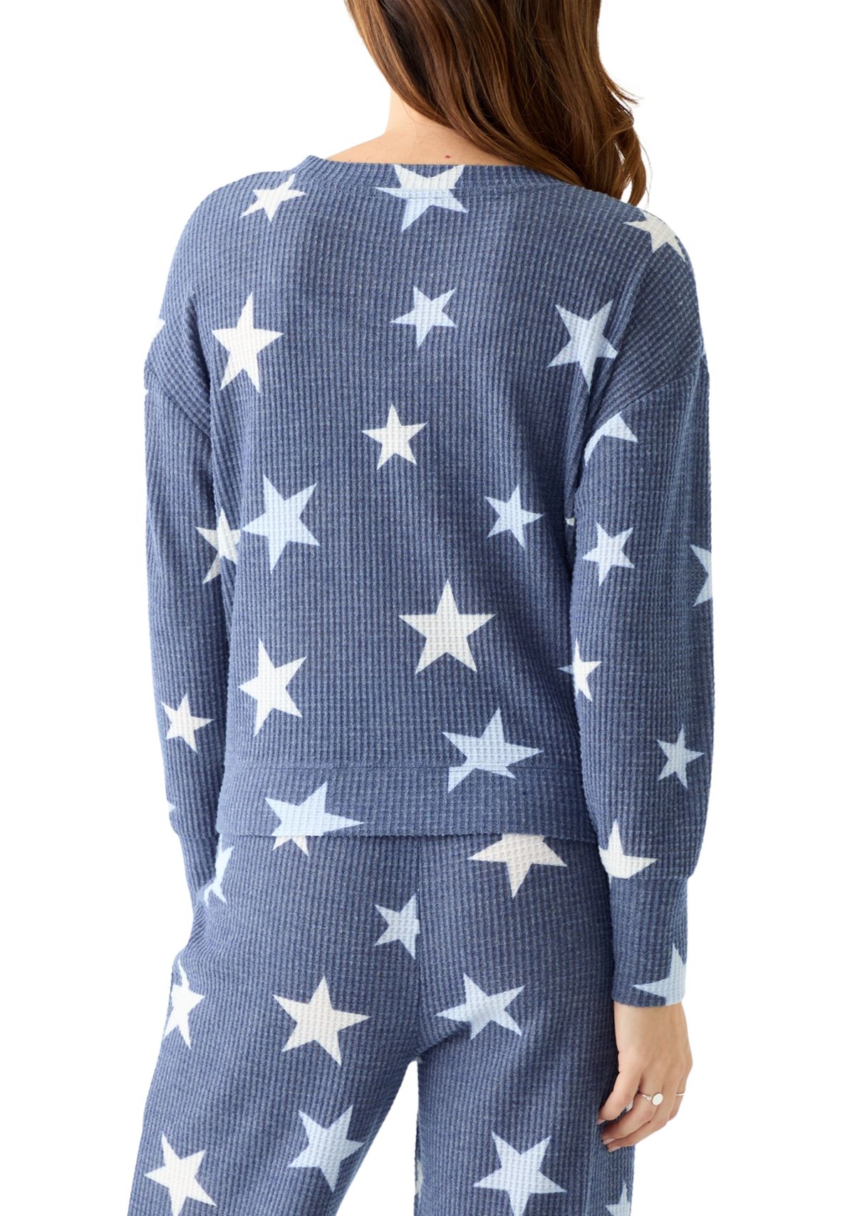 Textured Cozy Knit Crew T-Shirt 