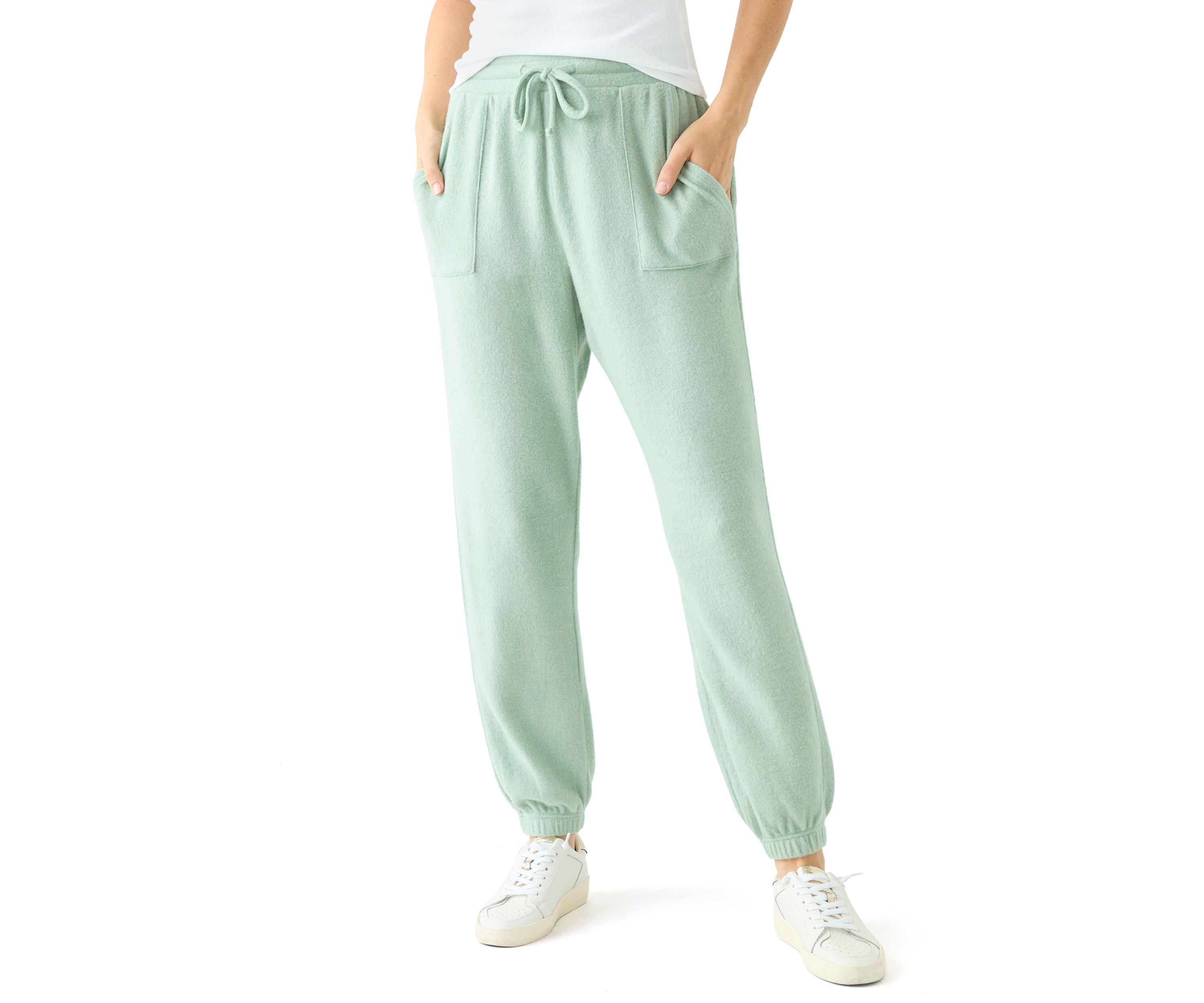 Womens Cozy Knit Jogger Pants