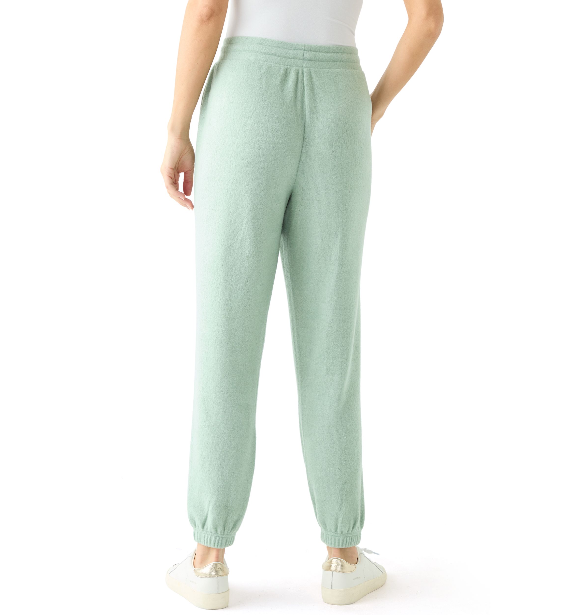 Womens Cozy Knit Jogger Pants