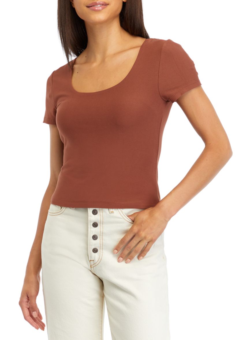 Womens Short Sleeve Jersey T-Shirt 