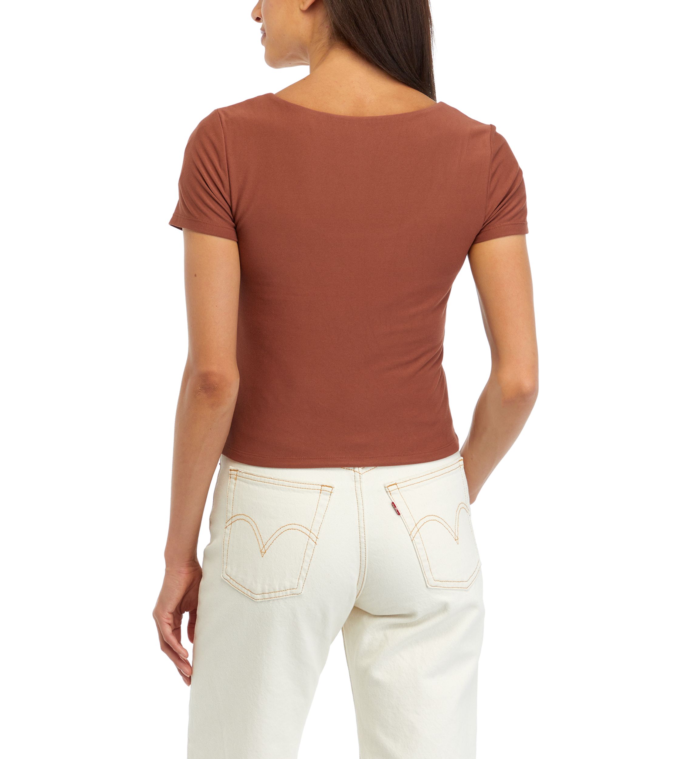 Womens Short Sleeve Jersey T-Shirt 