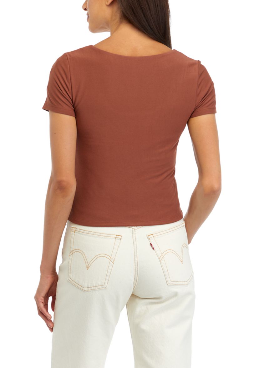 Womens Short Sleeve Jersey T-Shirt 