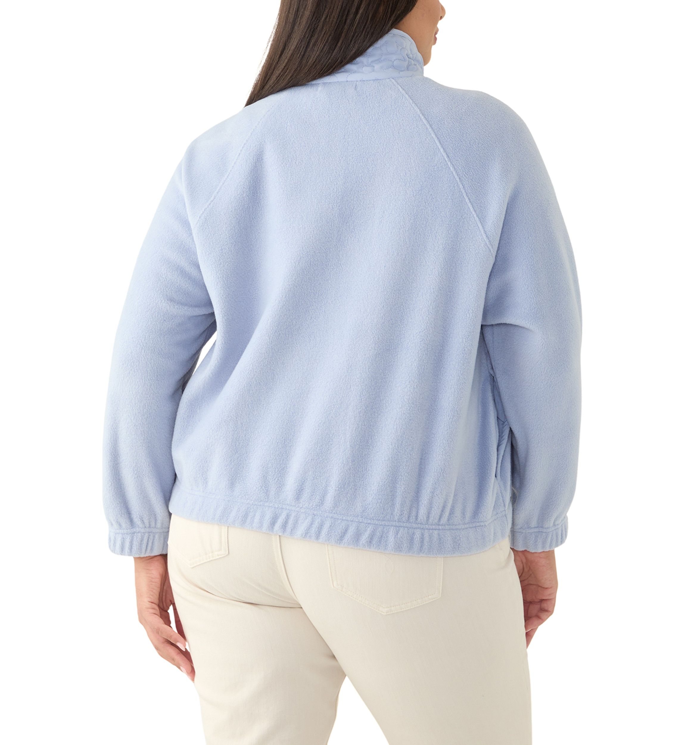 Plus SIze Fleece Pullover