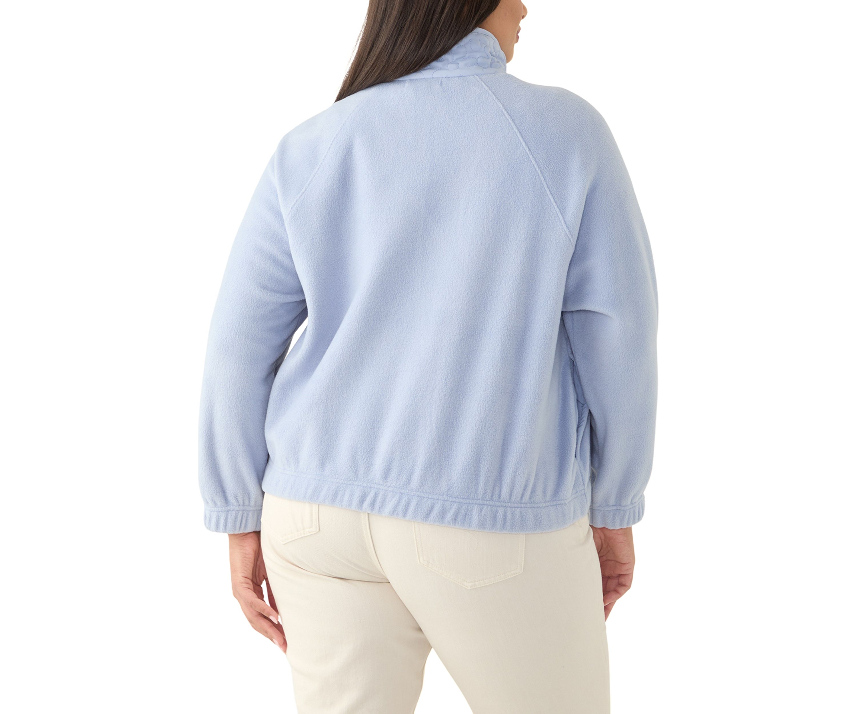 Plus SIze Fleece Pullover
