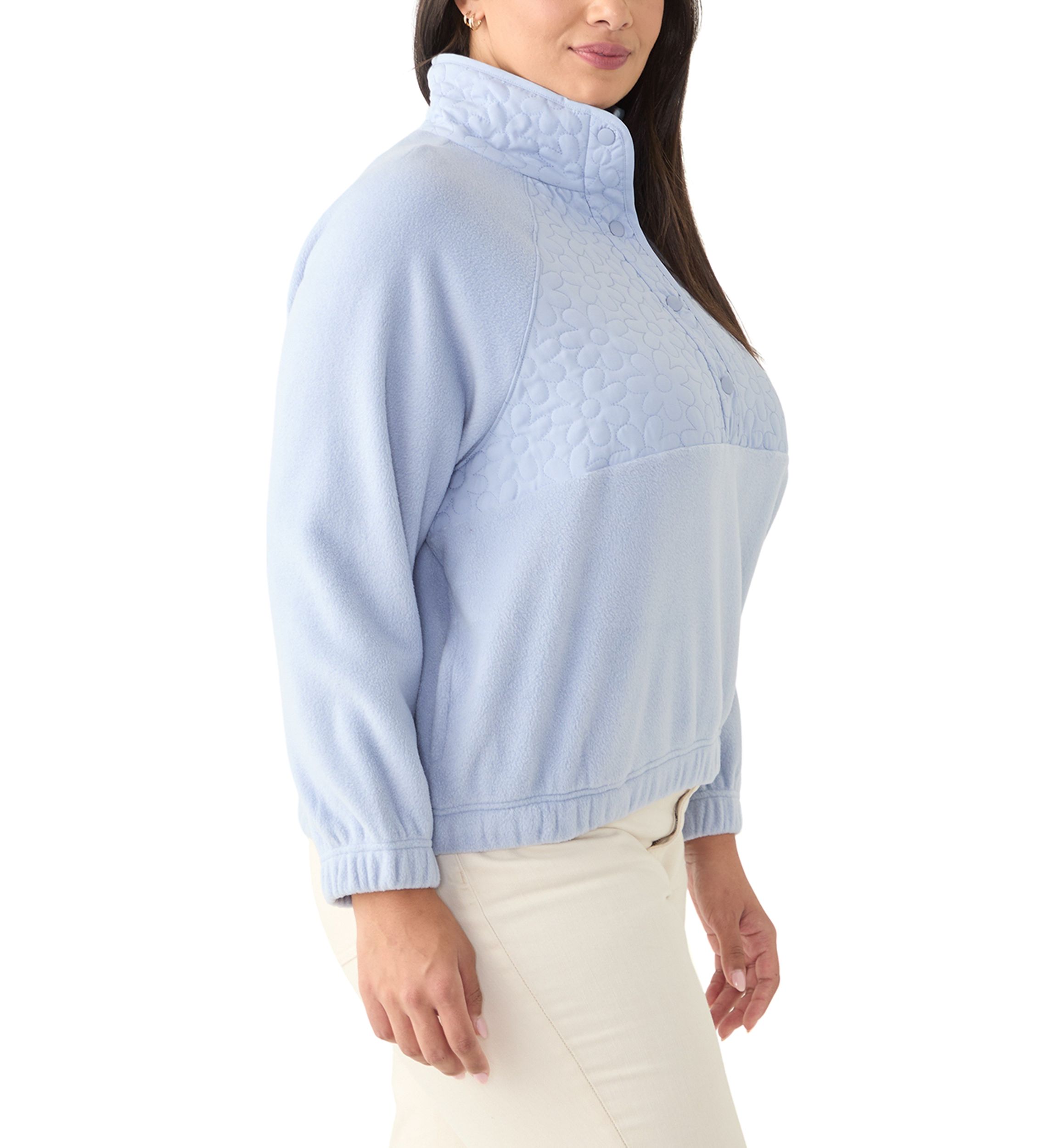 Plus SIze Fleece Pullover