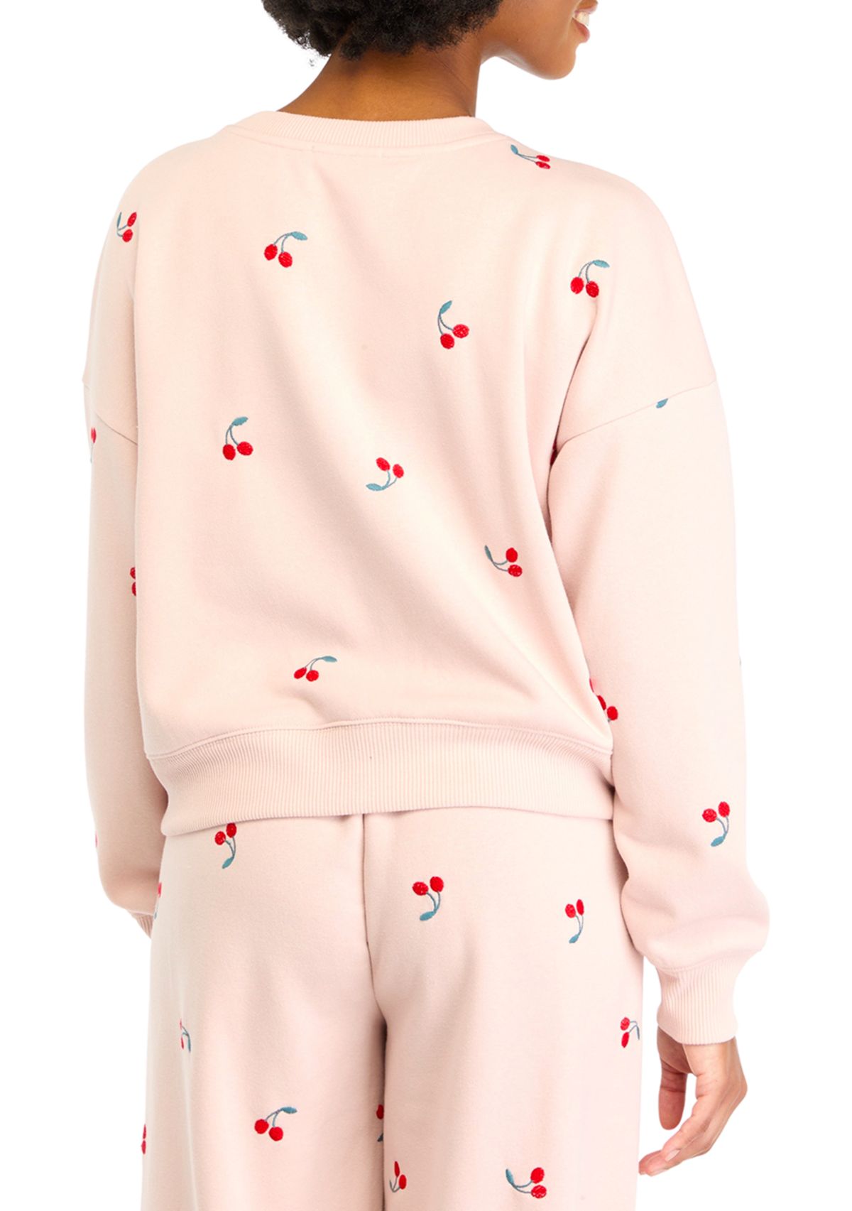 Womens Fruit Crew Neck Sweater
