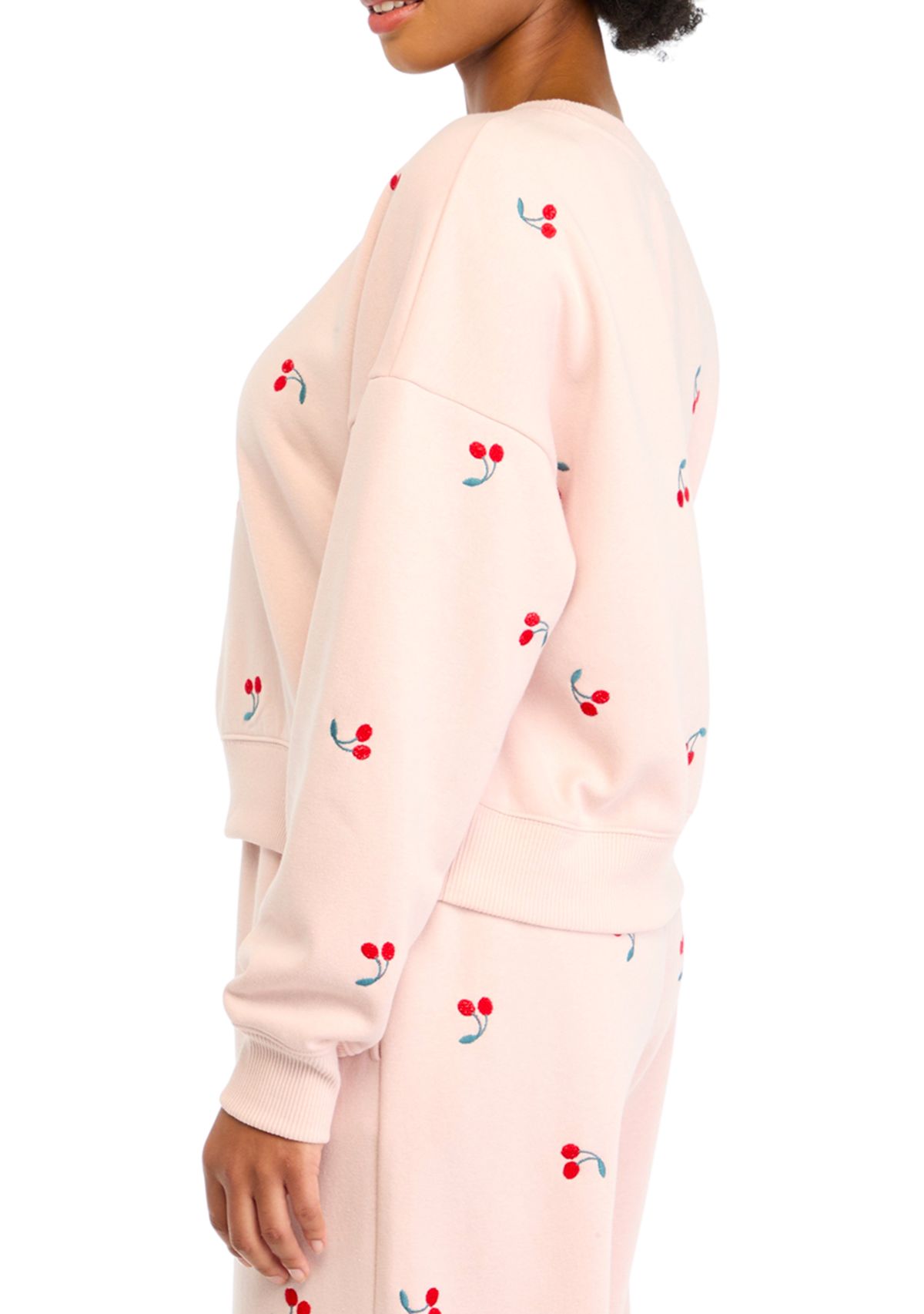 Womens Fruit Crew Neck Sweater