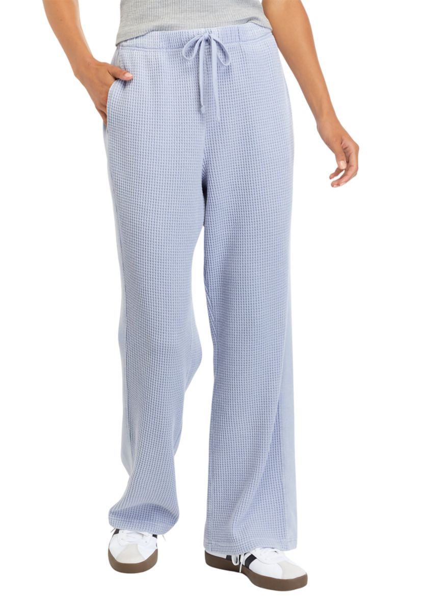Juniors Waffle Pants