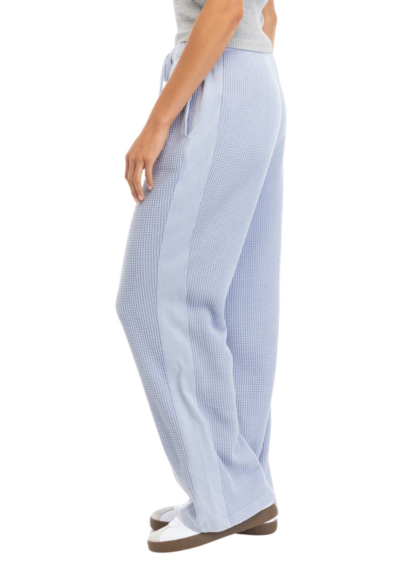 Juniors Waffle Pants