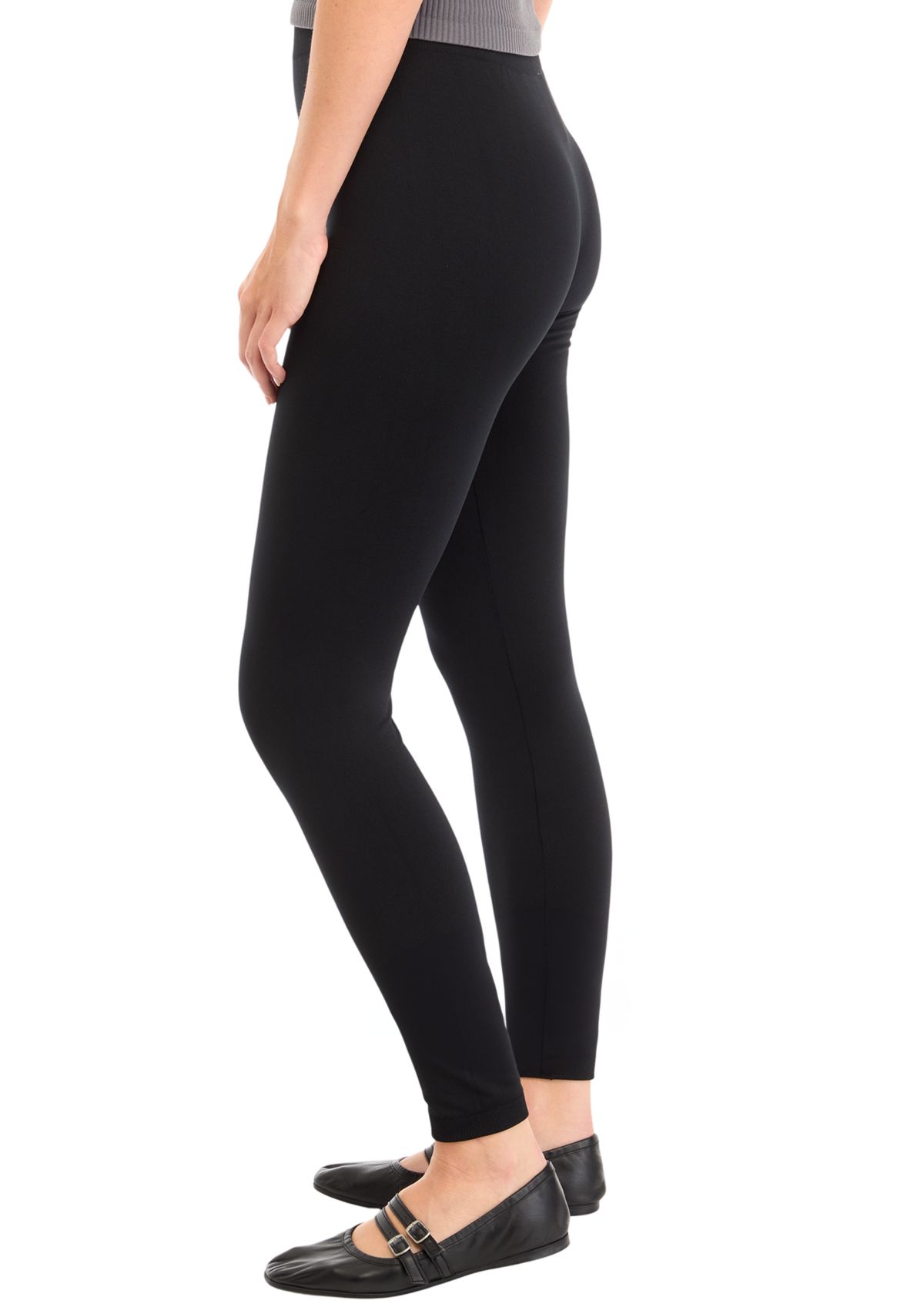Womens Solid Leggings