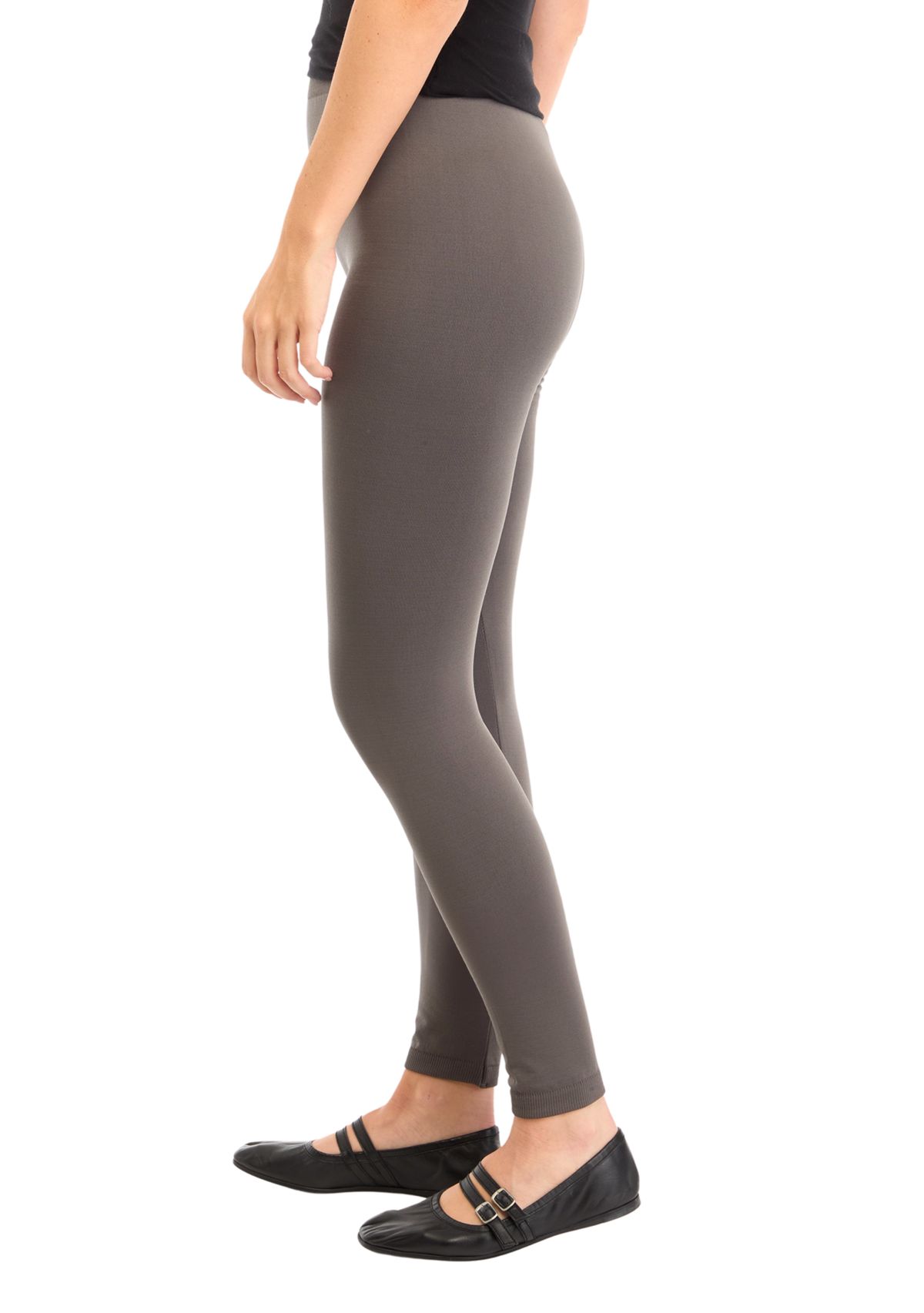 Womens Solid Leggings