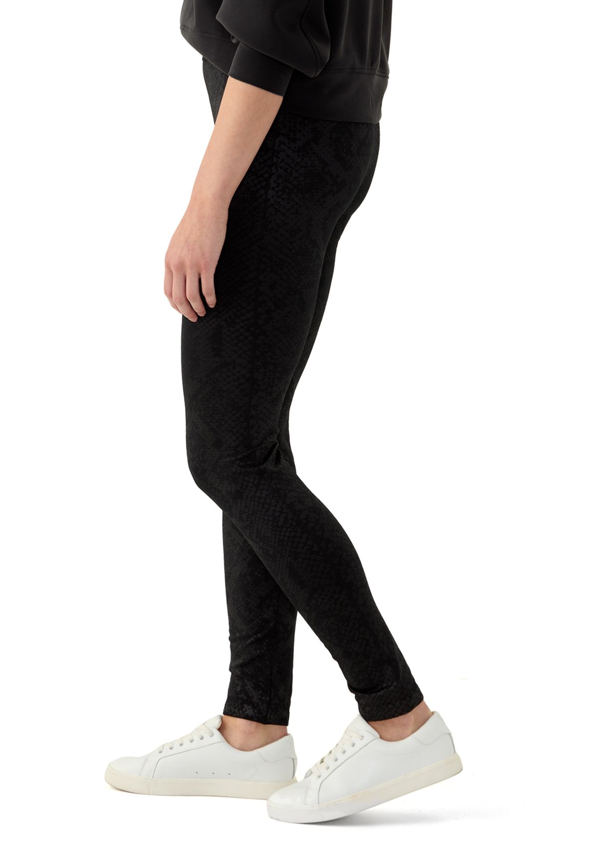 Womens Jacquard Fleggings 