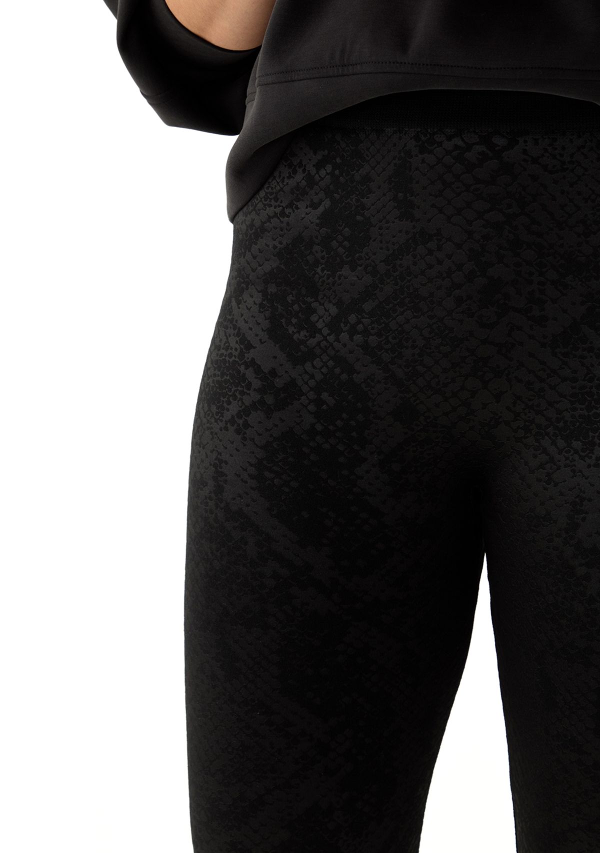 Womens Jacquard Fleggings 