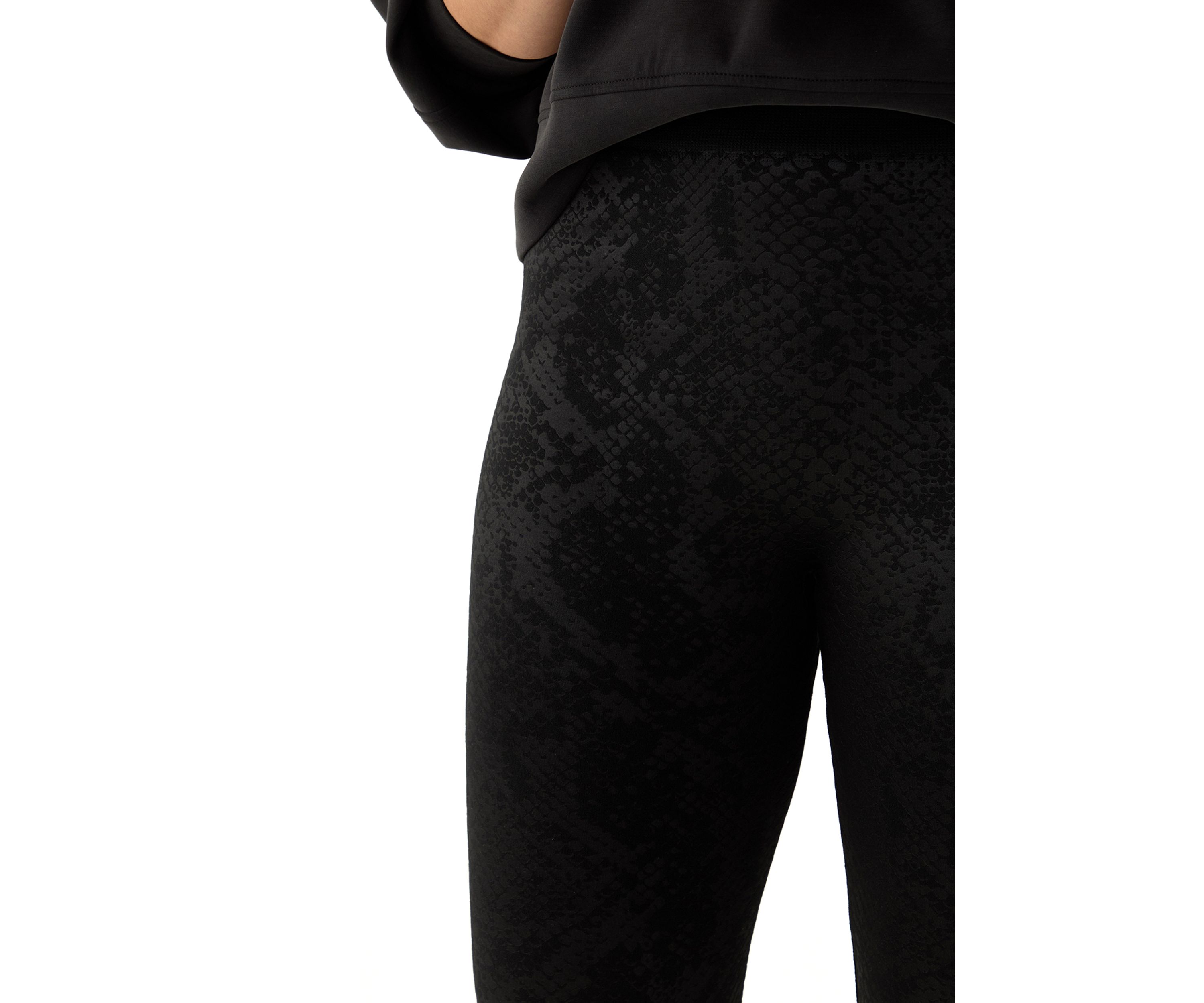 Womens Jacquard Fleggings 