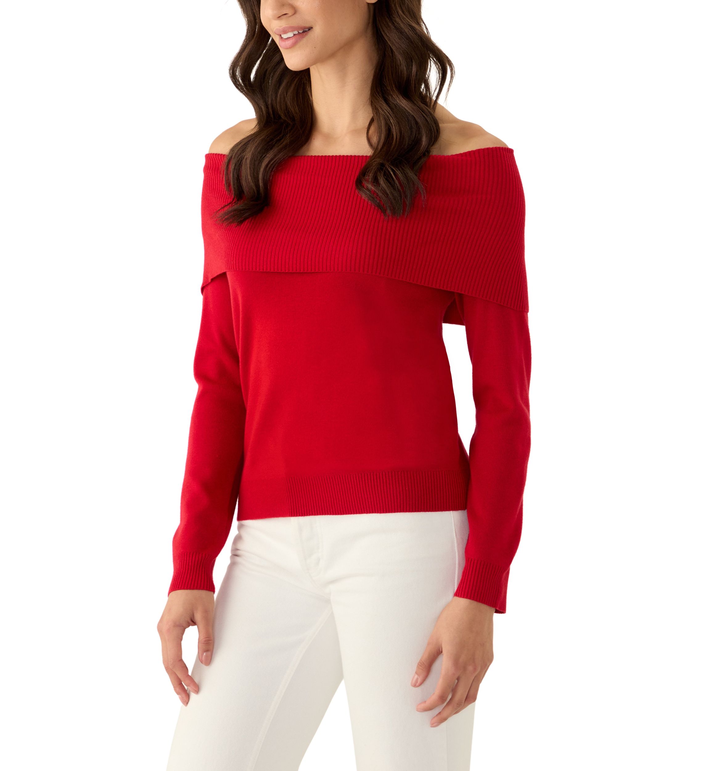 Womens Fine Gauge Marilyn Sweater
