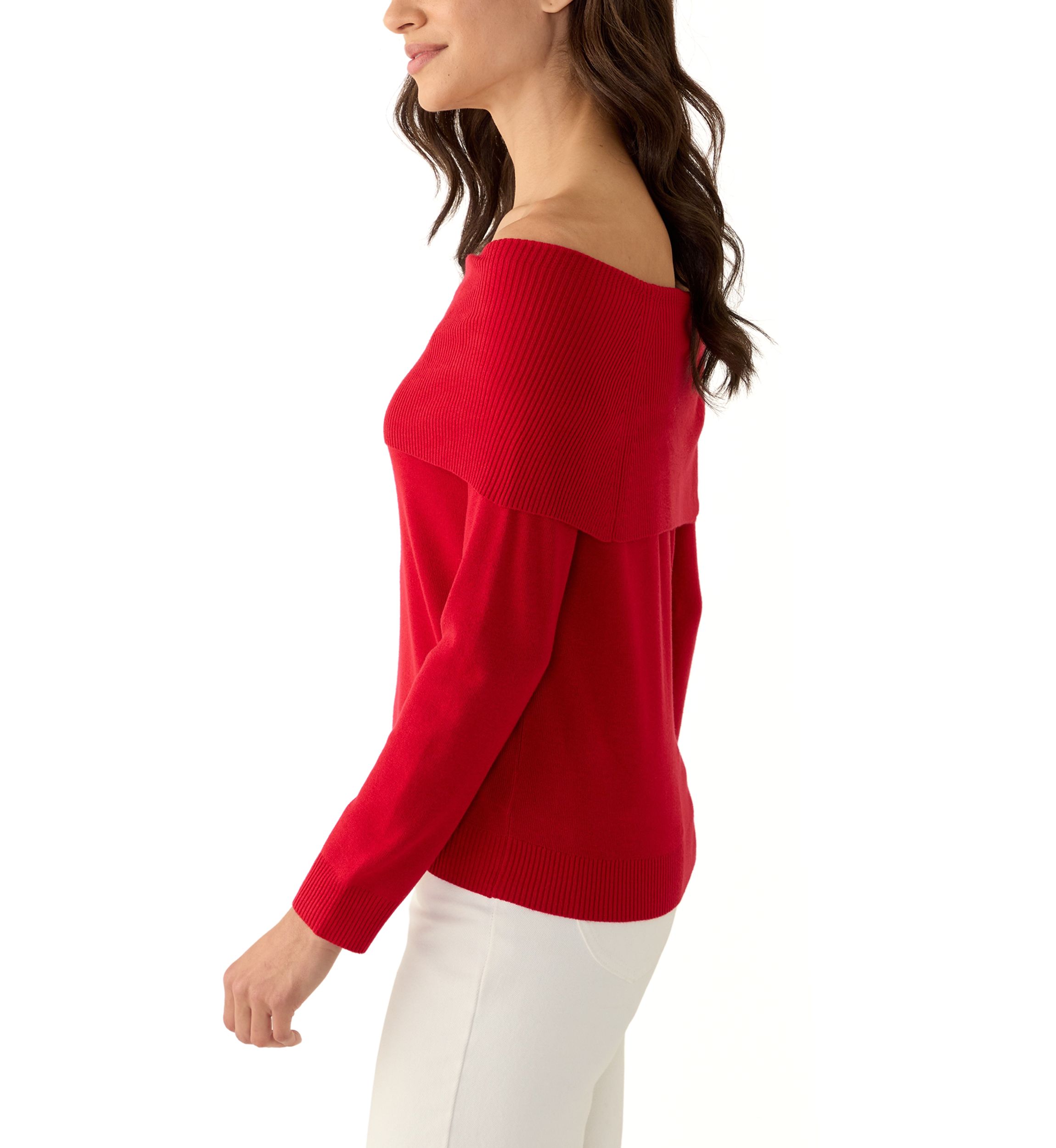 Womens Fine Gauge Marilyn Sweater