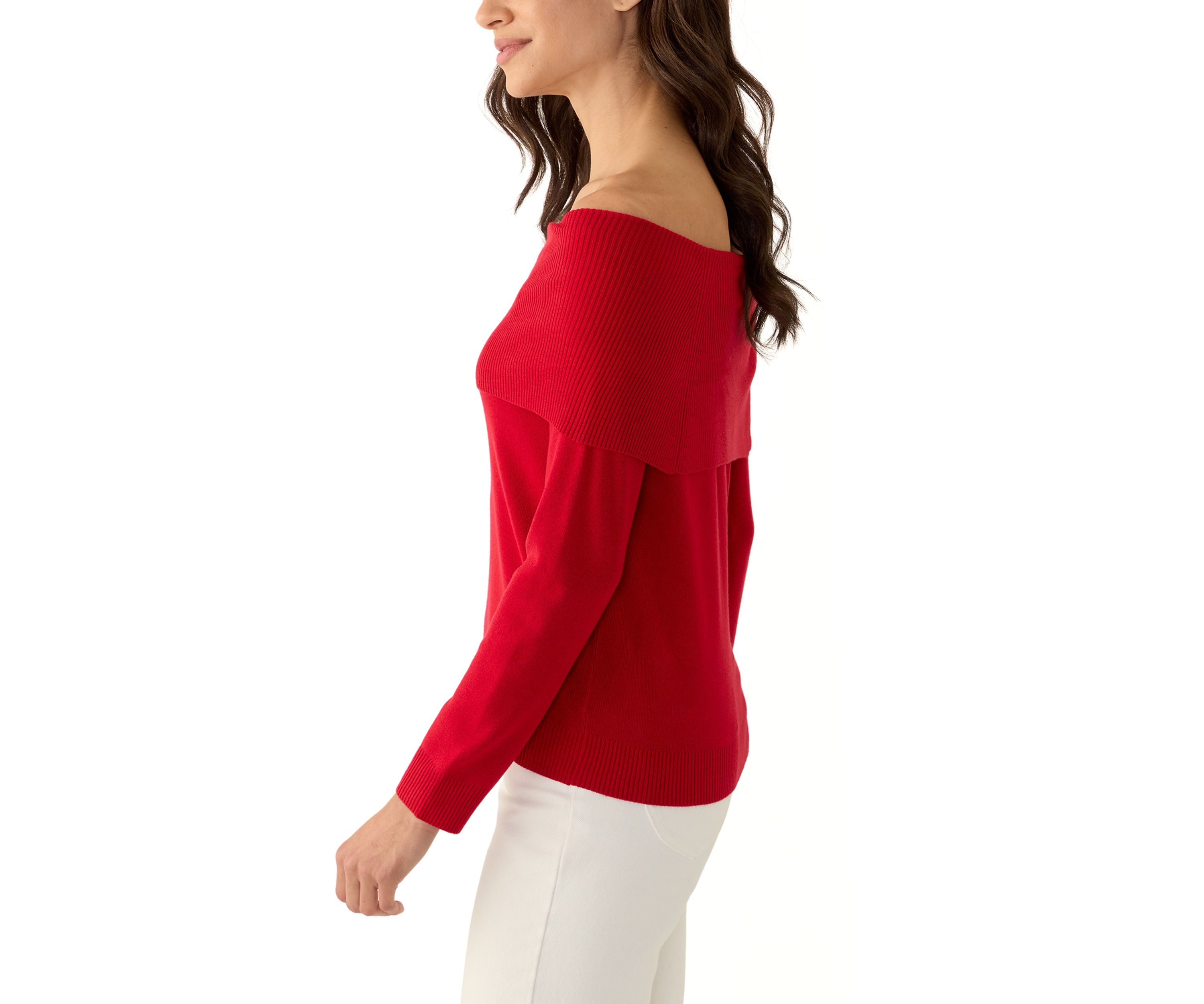 Womens Fine Gauge Marilyn Sweater