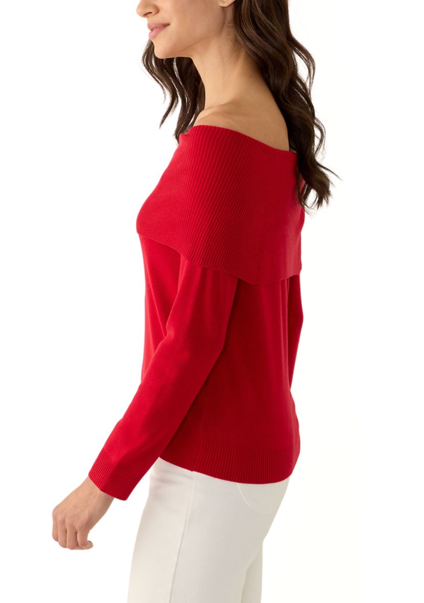 Womens Fine Gauge Marilyn Sweater