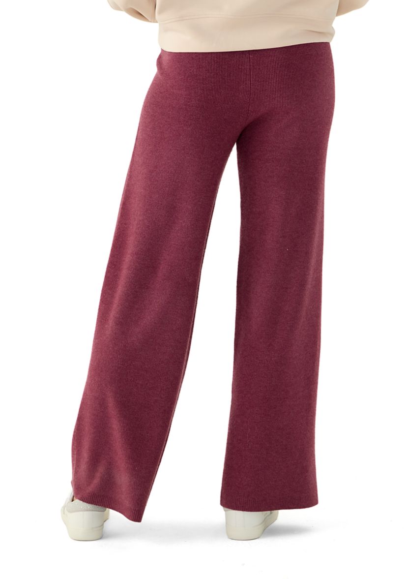 Womens Wide Leg Shaker Pants