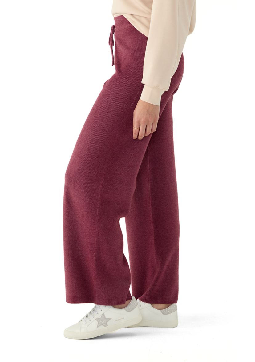 Womens Wide Leg Shaker Pants