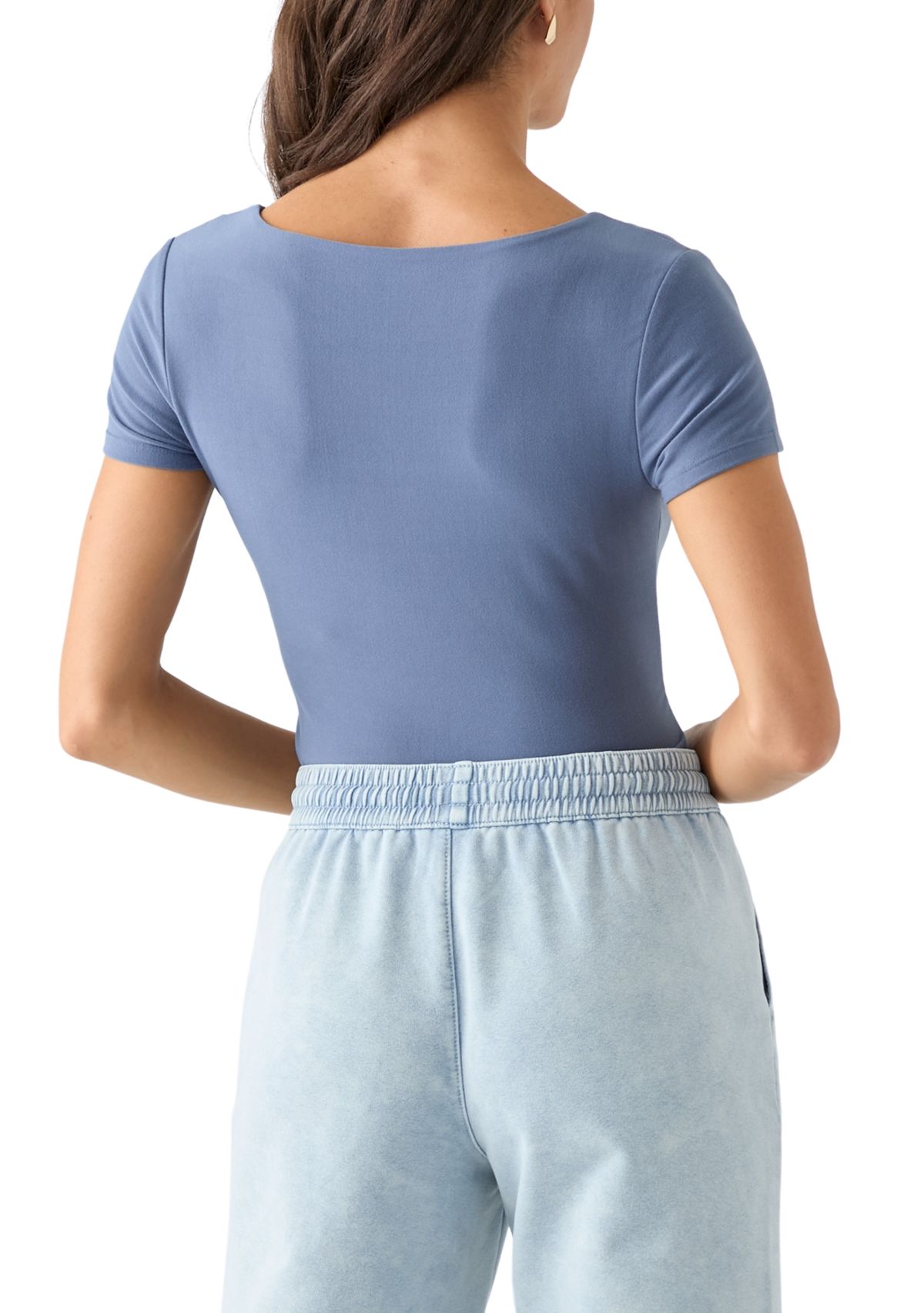 Womens Square Neck Bodysuit