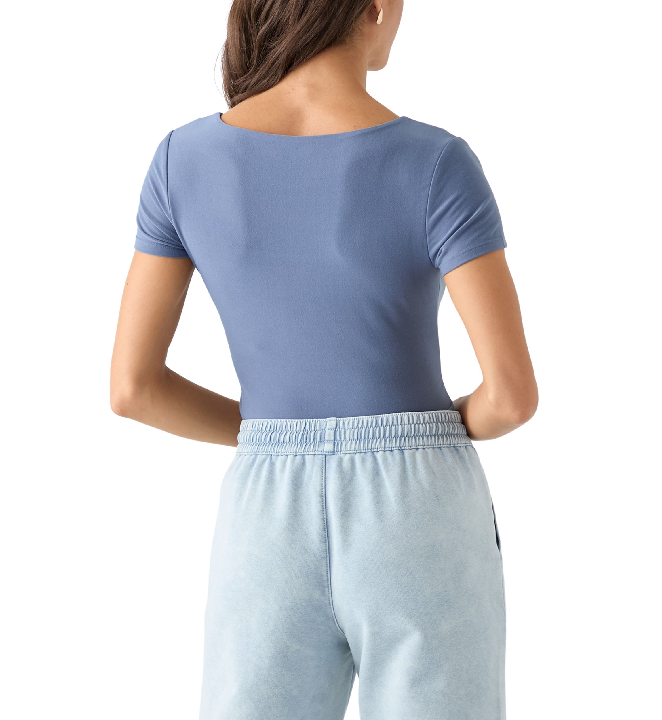 Womens Square Neck Bodysuit