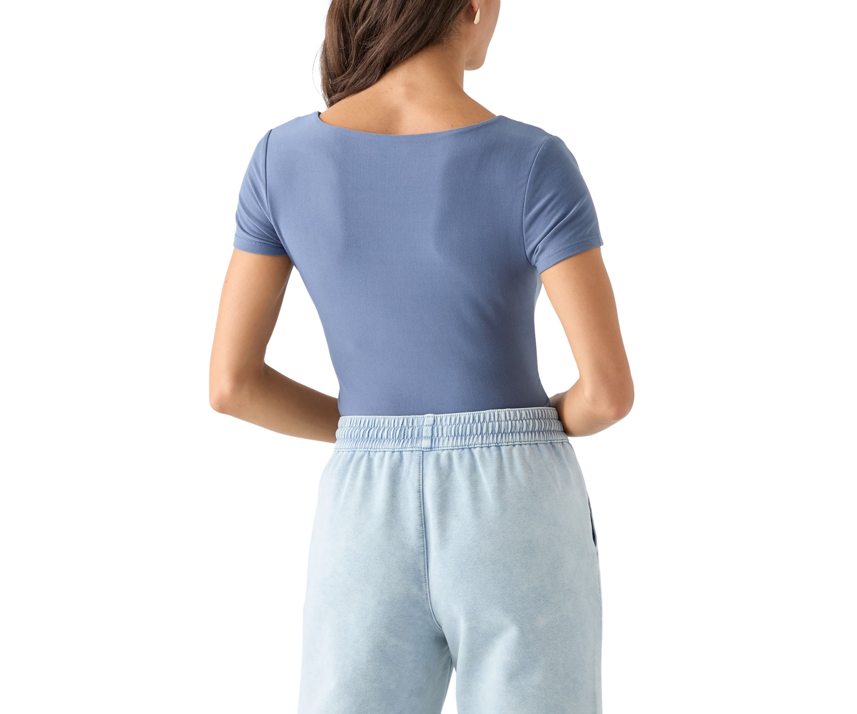 Womens Square Neck Bodysuit