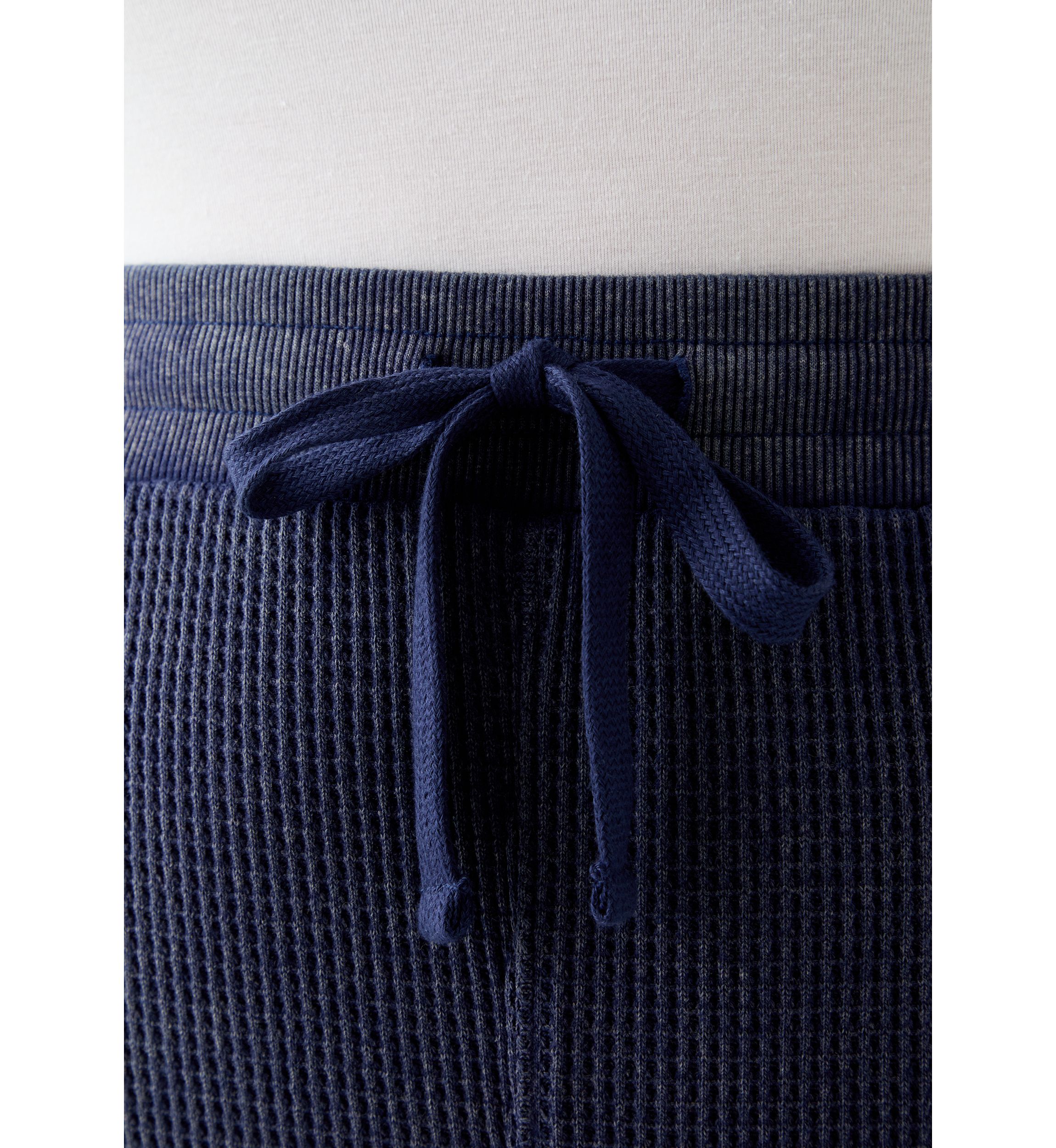 Plus Size Wide Leg Waffle Pants