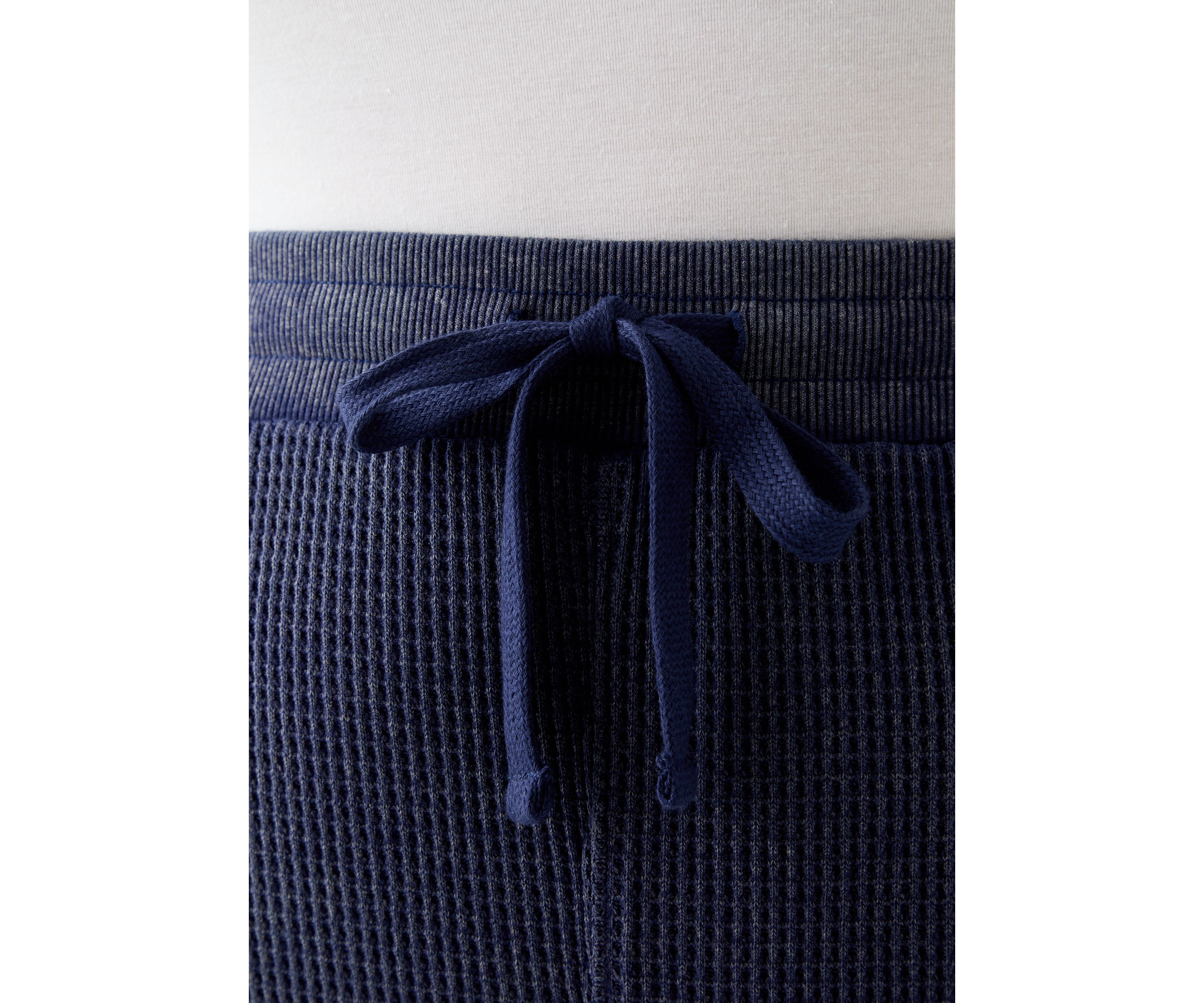 Plus Size Wide Leg Waffle Pants