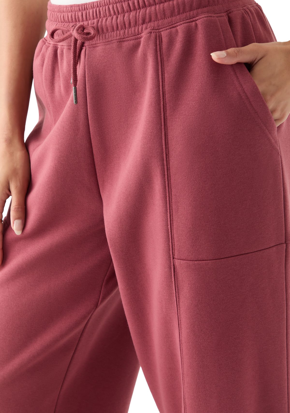 Womens Athleisure Barrel Pants