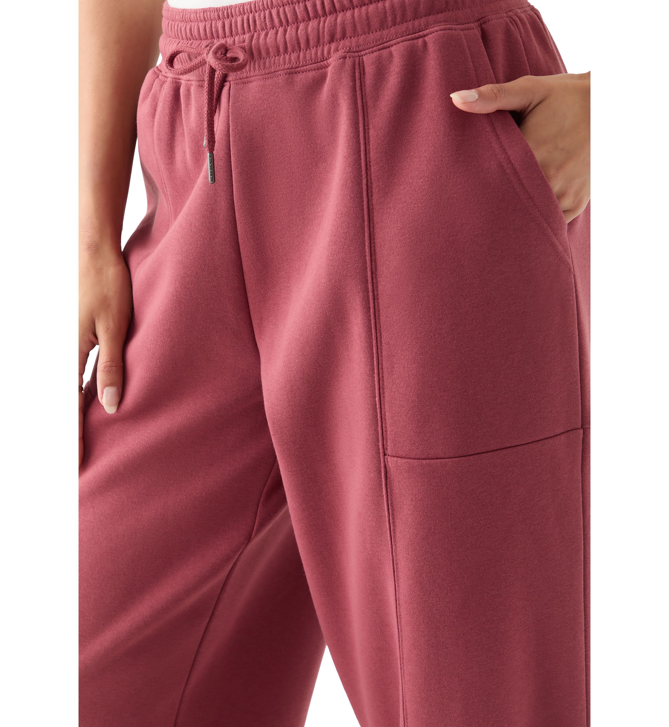 Womens Athleisure Barrel Pants