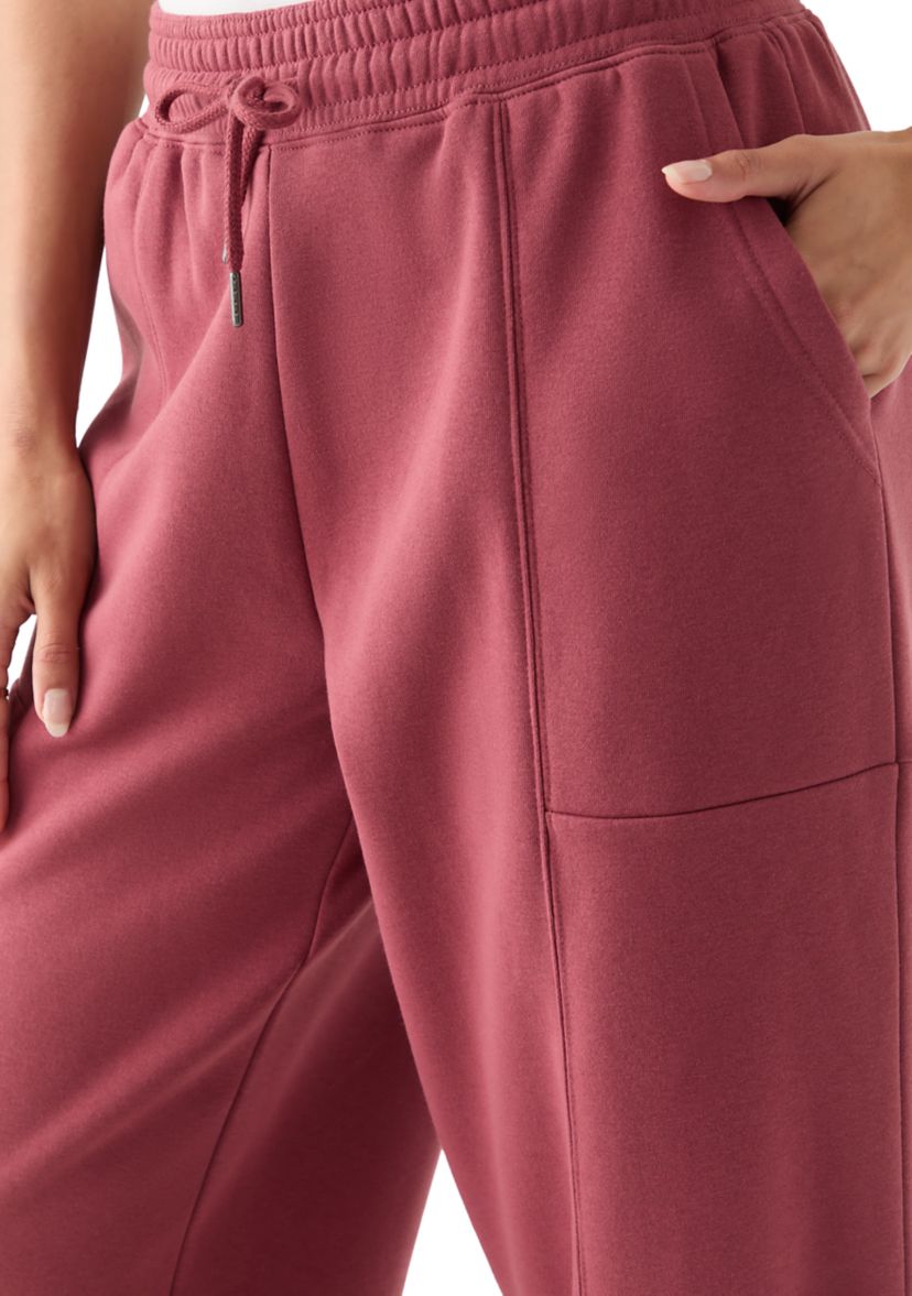 Womens Athleisure Barrel Pants