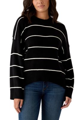 OLIVE + OAK Women's Long Sleeve Crew Neck Sweater, XL
