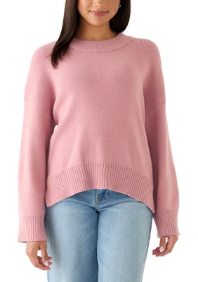 OLIVE + OAK Women's Long Sleeve Crew Neck Sweater, XL