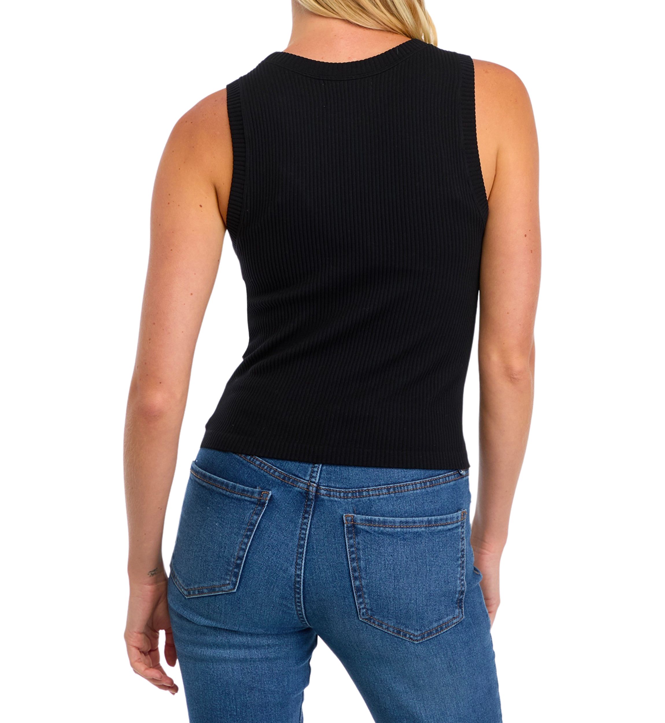 Womens Ribbed Seamless Tank Top