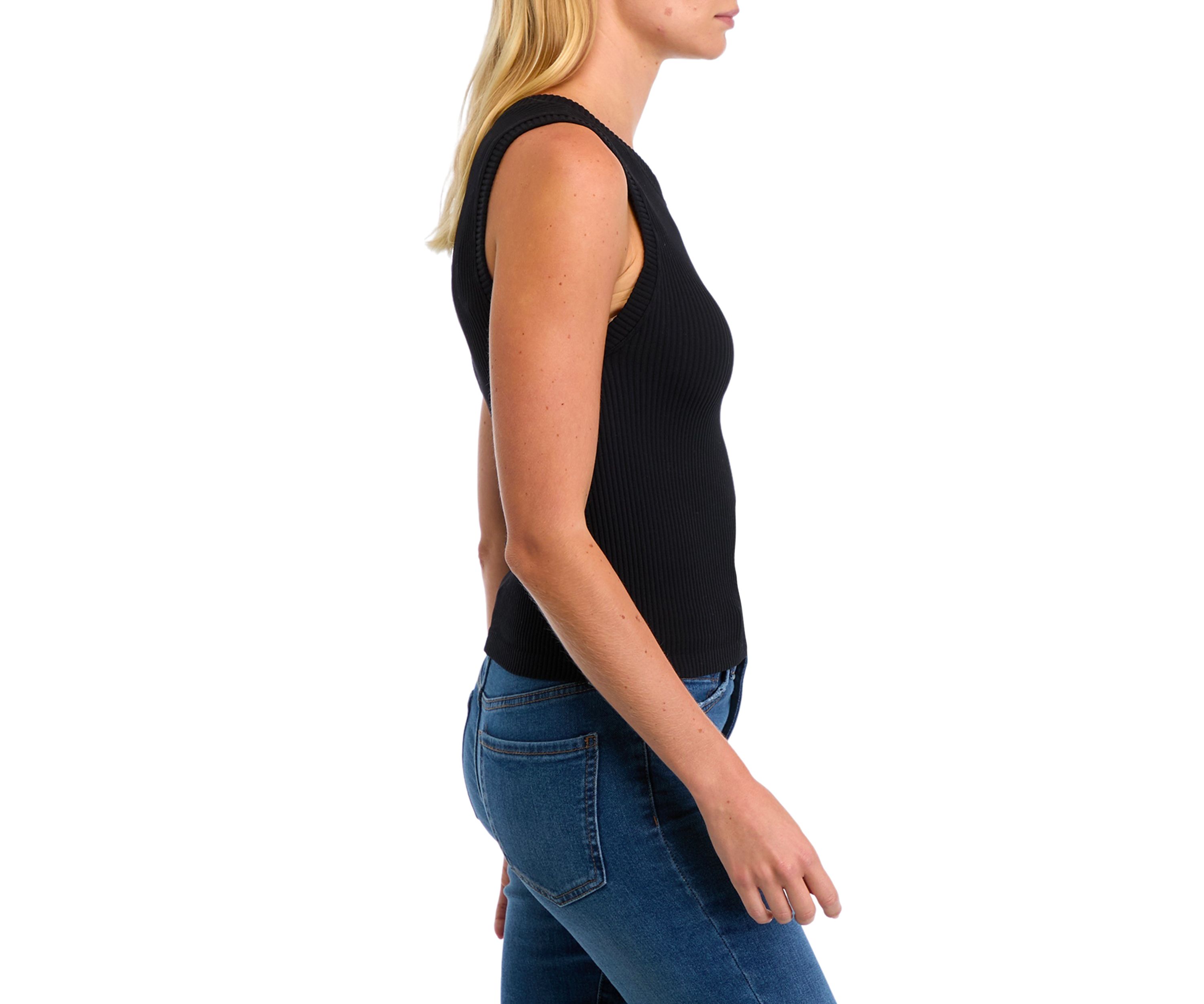 Womens Ribbed Seamless Tank Top