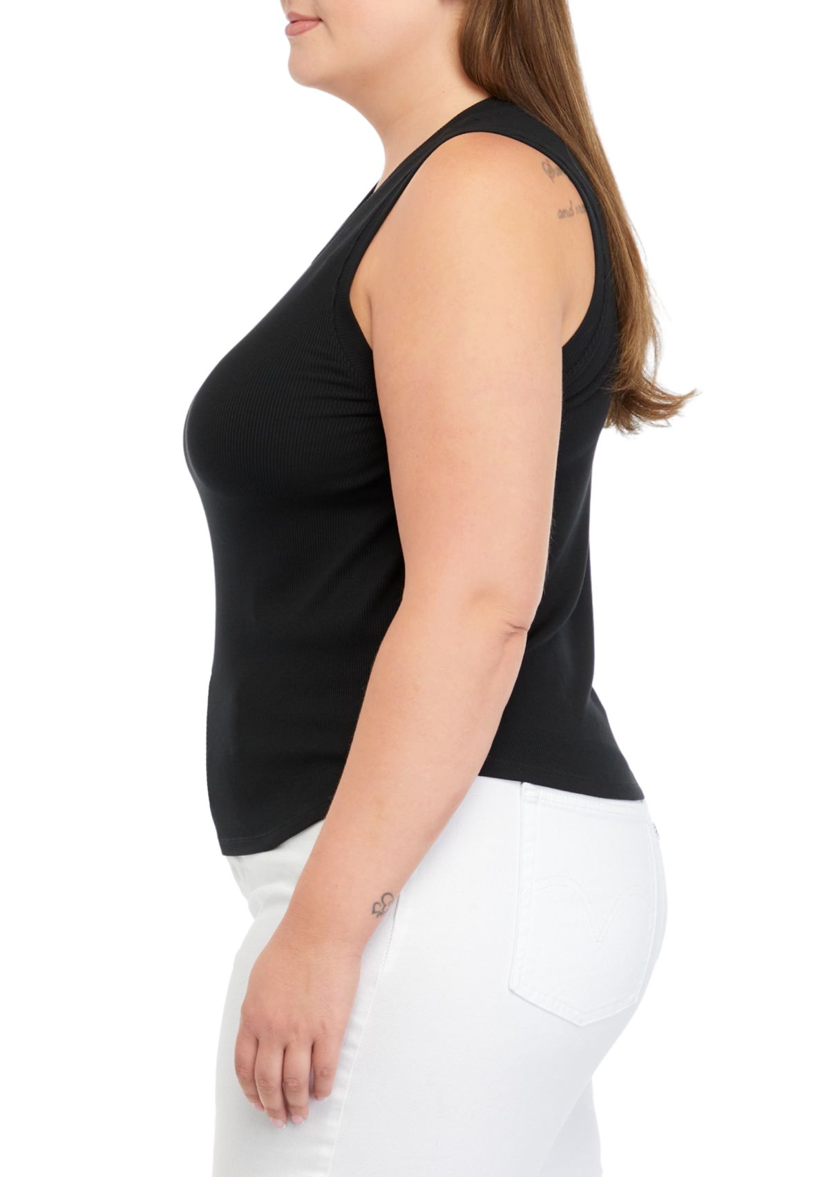 Plus Size Muscle Tank Top