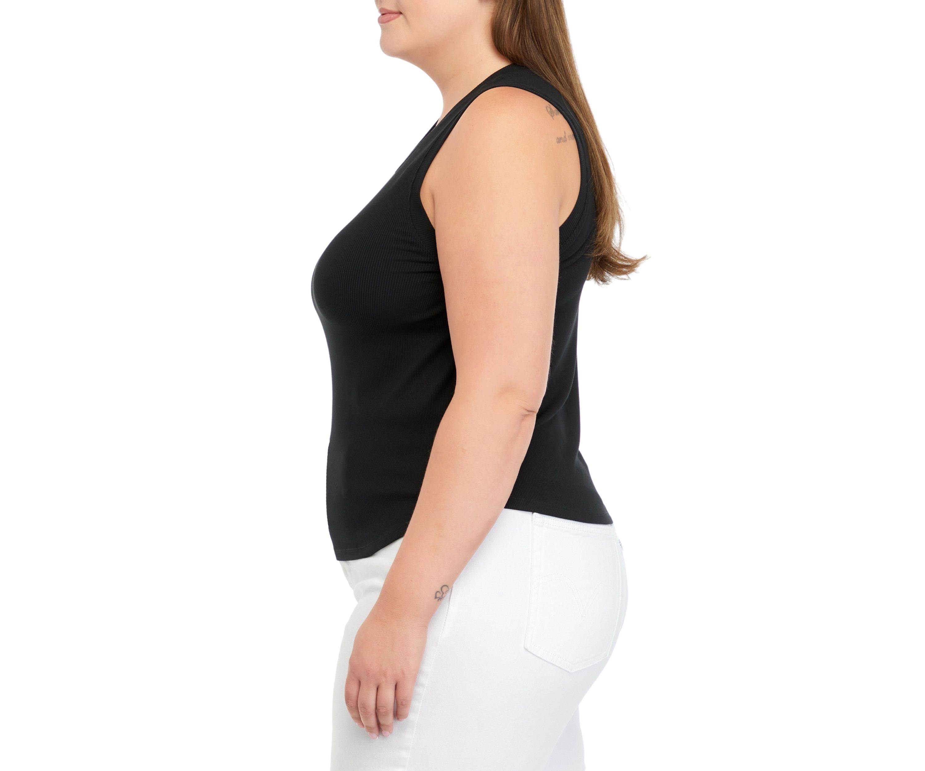 Plus Size Muscle Tank Top