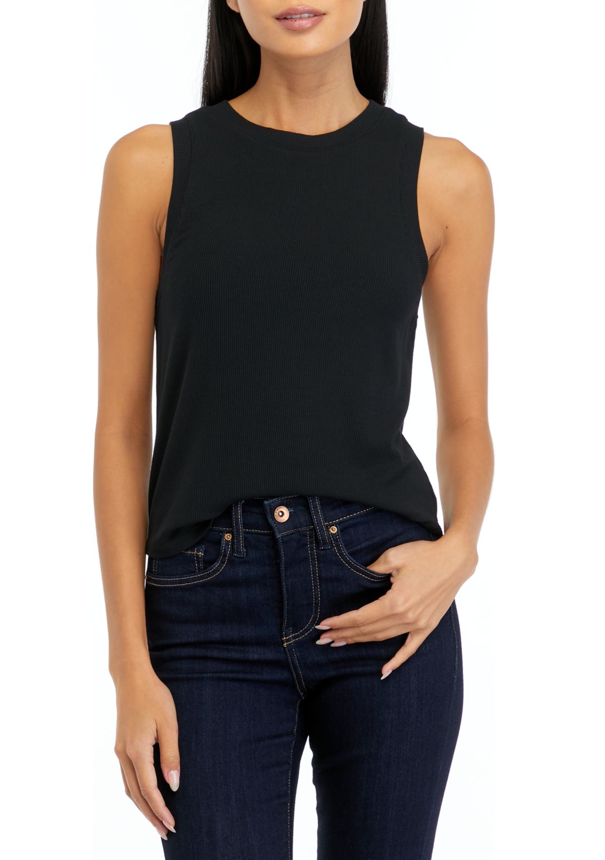 Womens Ribbed Tank Top